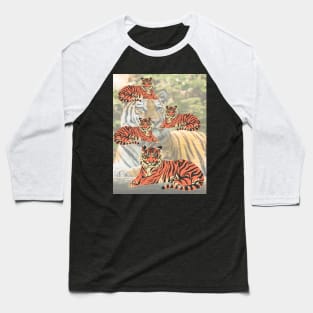 Tiger print Baseball T-Shirt